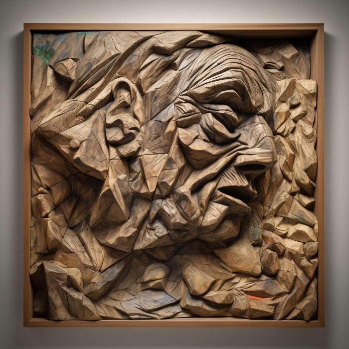 نموذج ثلاثي الأبعاد لآلة CNC 3D Art 